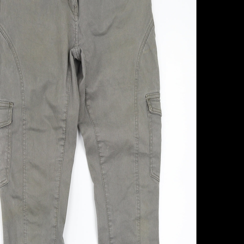 Gina Womens Grey   Straight Jeans Size 42 L30 in