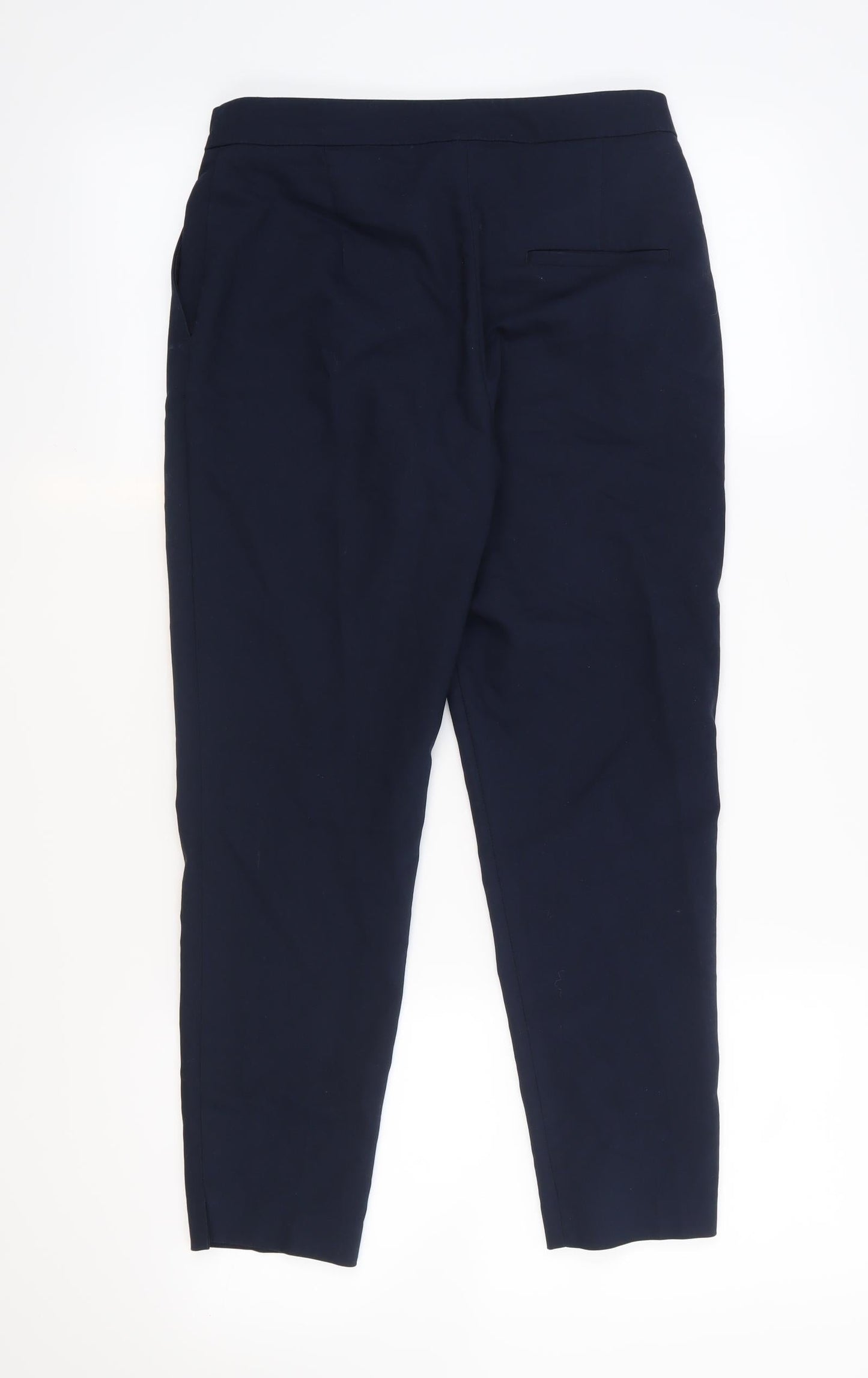 H&M Womens Blue   Trousers  Size 8 L25 in