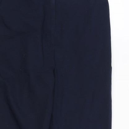 H&M Womens Blue   Trousers  Size 8 L25 in