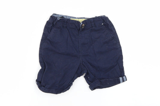 Denim & Co. Boys Blue   Chino Shorts Size 4-5 Years