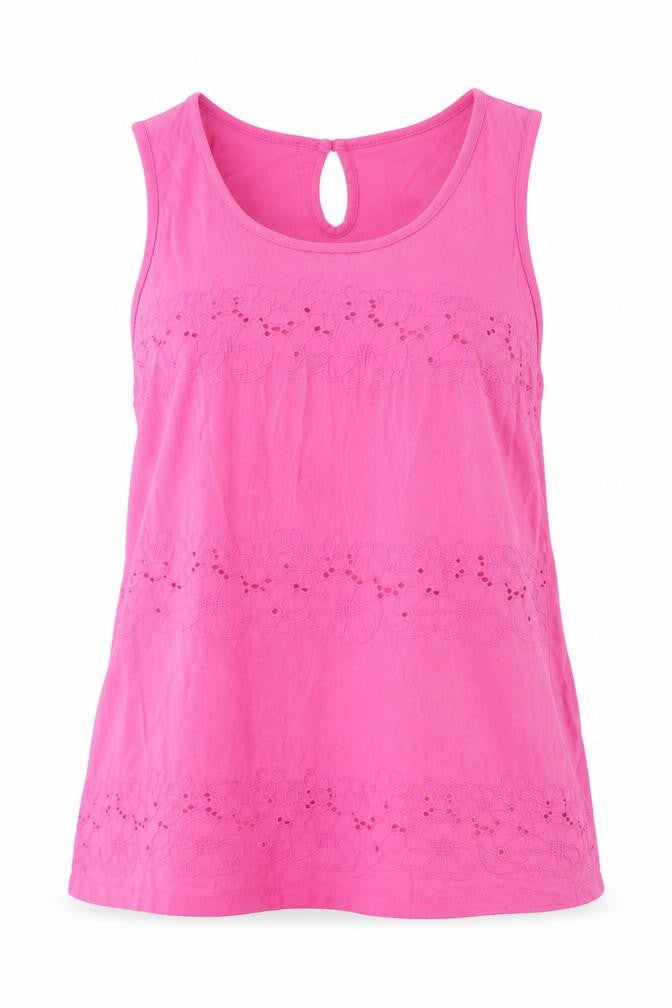 George Womens Pink Floral  Basic Blouse Size 10