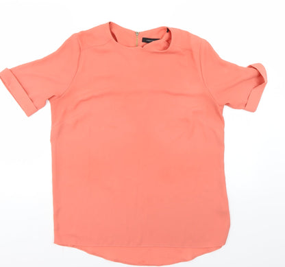 Preloved Atmosphere Womens Orange   Basic Blouse Size 12 - Front