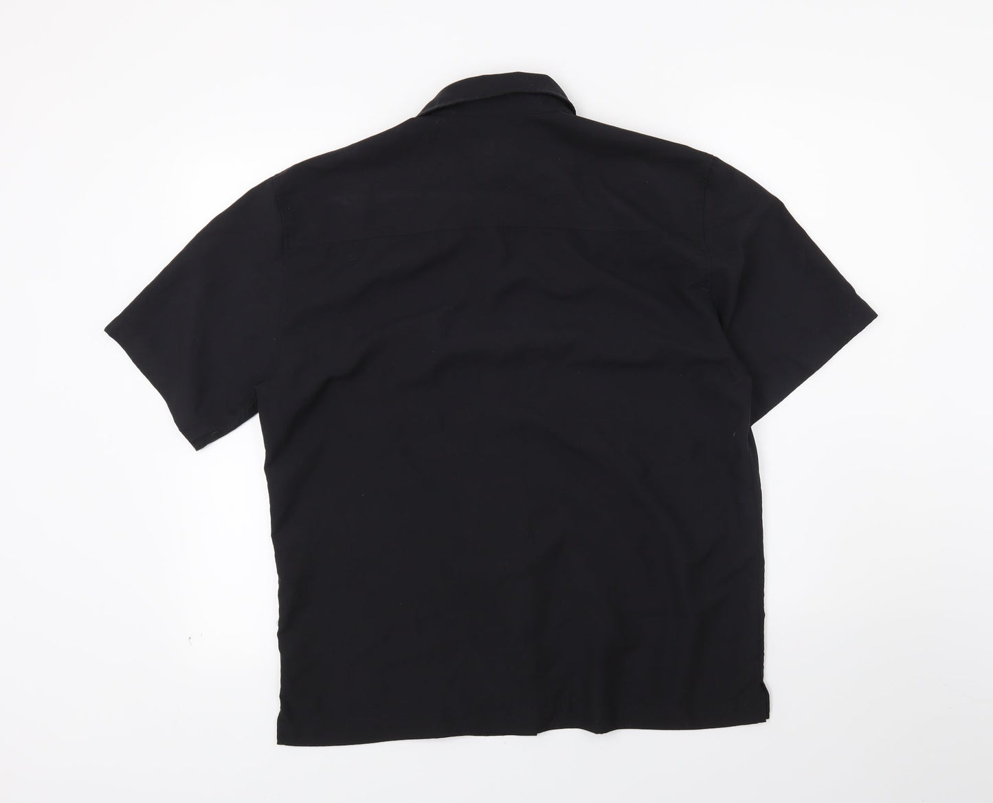 NEXT Mens Black    Button-Up Size M
