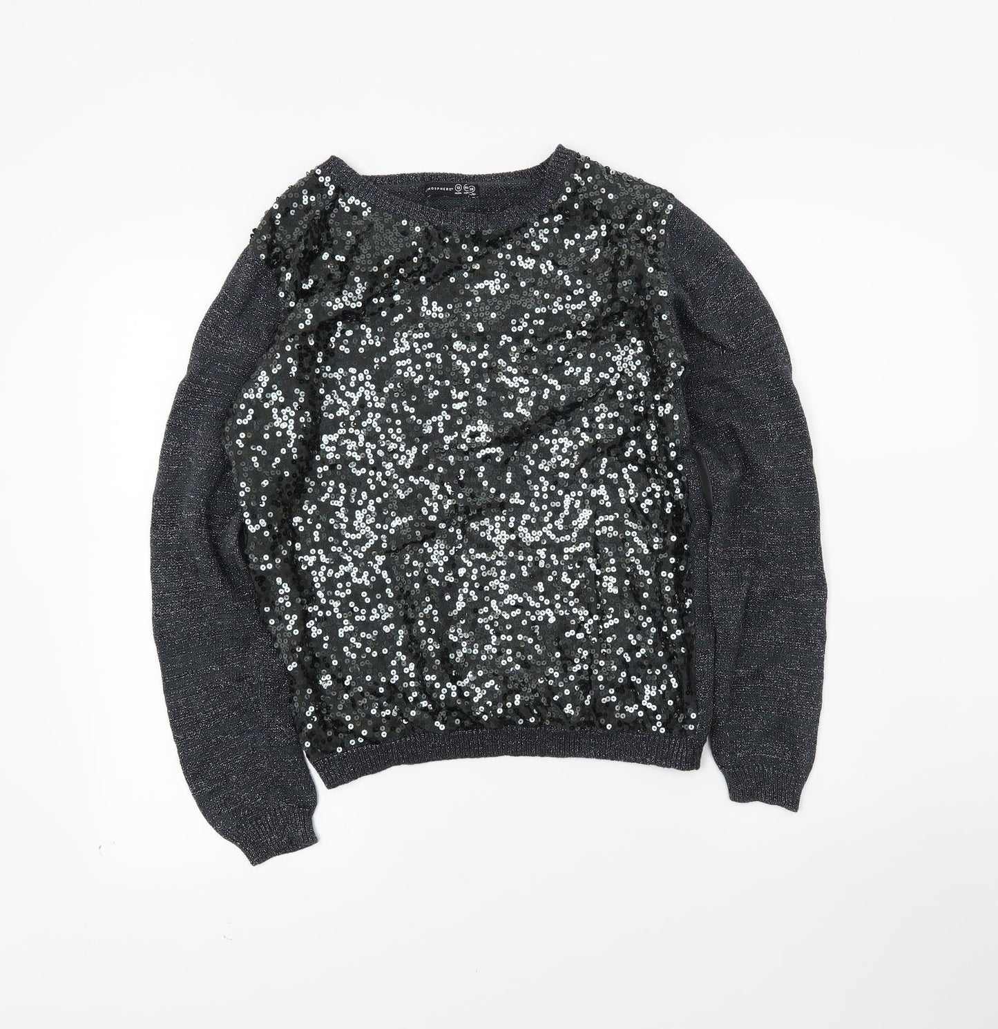Atmosphere Womens Grey   Pullover Jumper Size 12