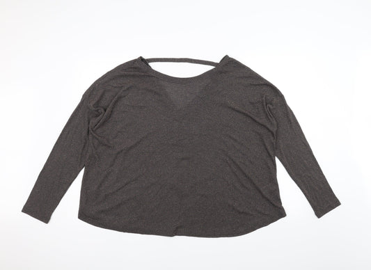 NEXT Womens Black   Basic T-Shirt Size 14