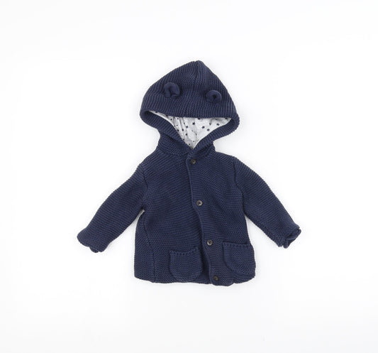 George Baby Blue   Jacket  Size 6-9 Months
