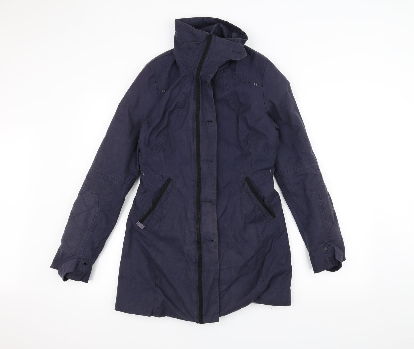 NEXT Womens Blue   Pea Coat Coat Size 8