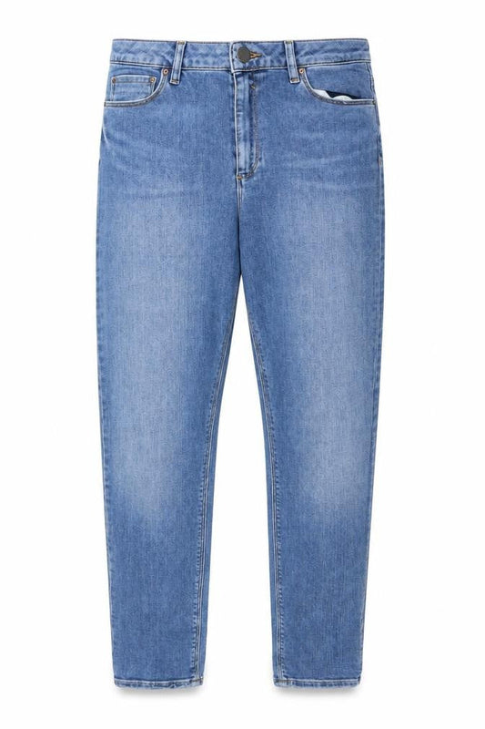 ASOS Womens Blue  Denim Straight Jeans Size 32 in L32 in