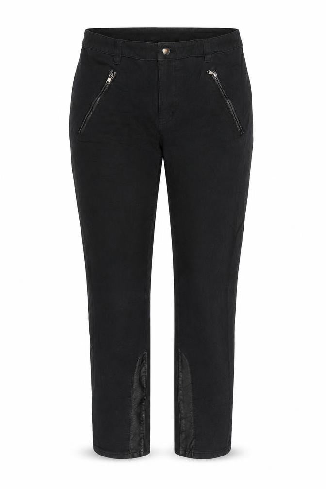 Marie Philippe Womens Black  Denim Straight Jeans Size 31 in L25 in