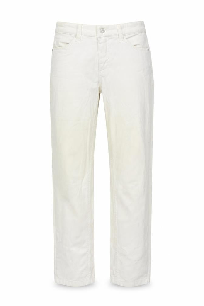 Mac Womens White  Denim Straight Jeans Size 27 in L25.5 in