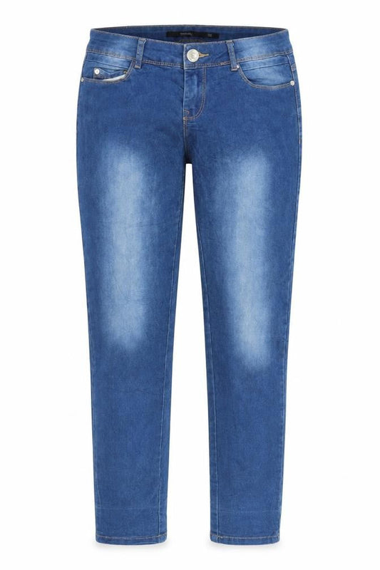 Sinsay Womens Blue  Denim Straight Jeans Size 8 L30 in