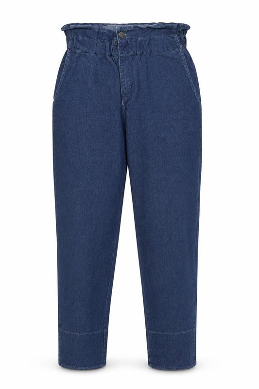 Preworn Womens Black  Denim Trousers  Size 28 in L27 in