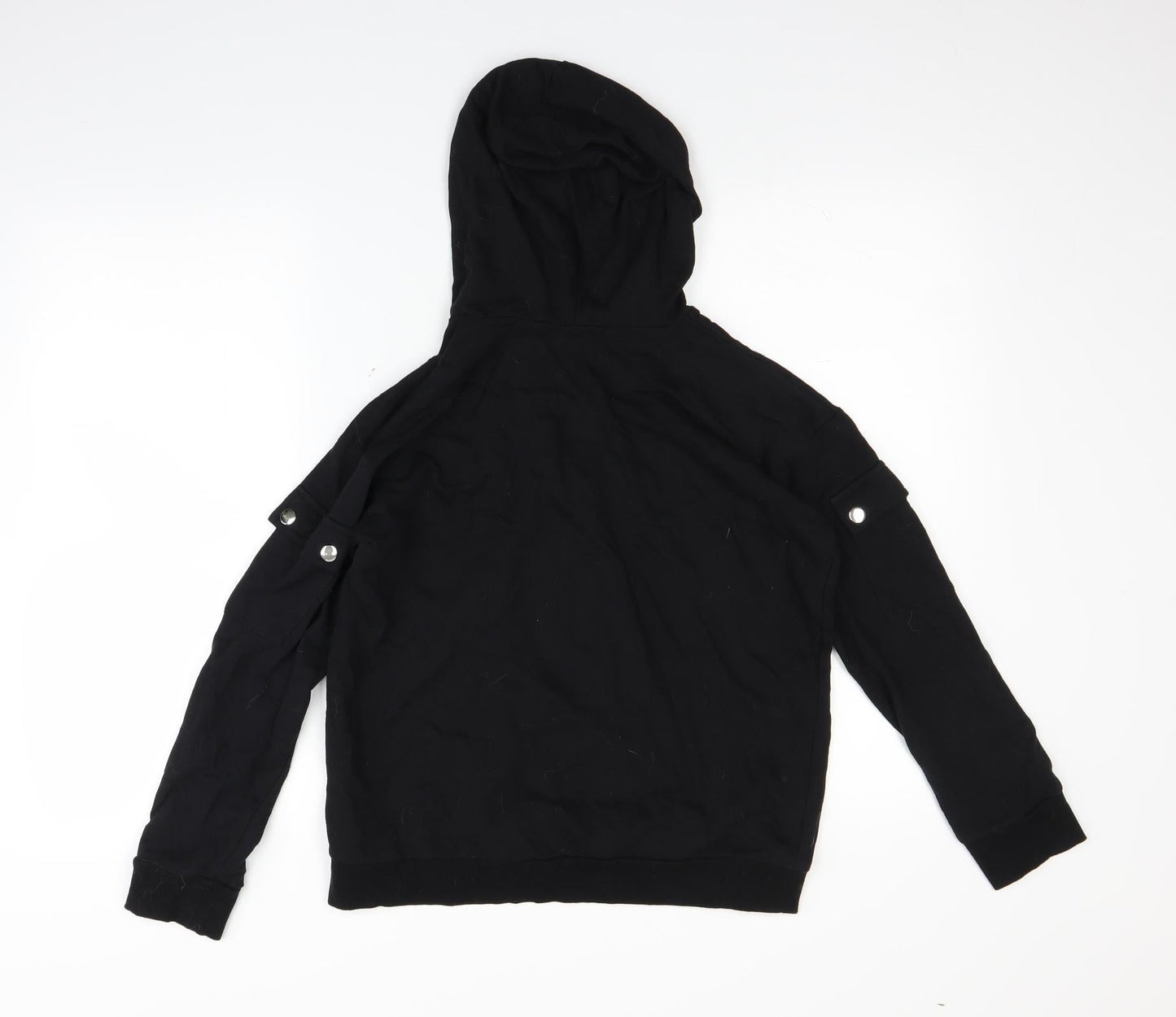 Select Womens Black   Pullover Hoodie Size 8