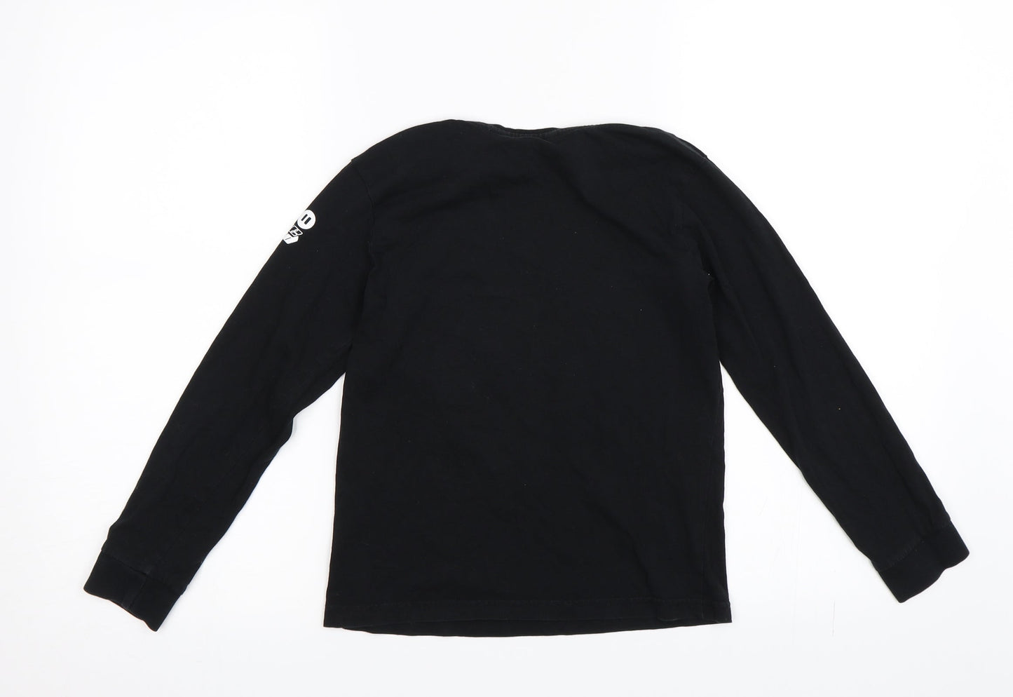 George Boys Black   Basic T-Shirt Size 8-9 Years  - Game squad