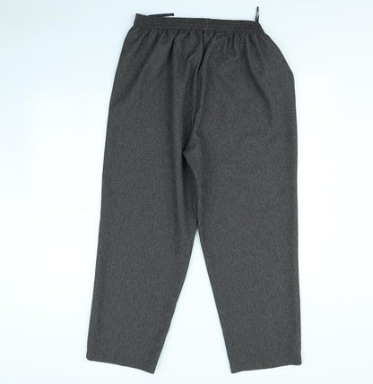 Classics Womens Black  Canvas Trousers  Size 18 L30 in