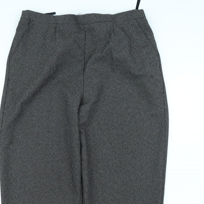 Classics Womens Black  Canvas Trousers  Size 18 L30 in