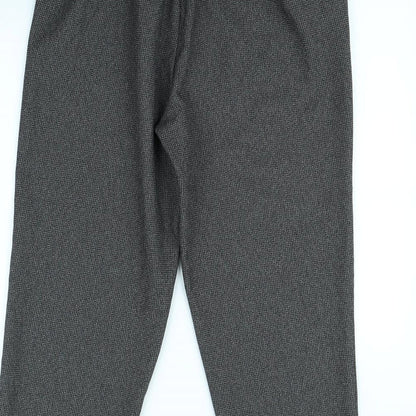 Classics Womens Black  Canvas Trousers  Size 18 L30 in