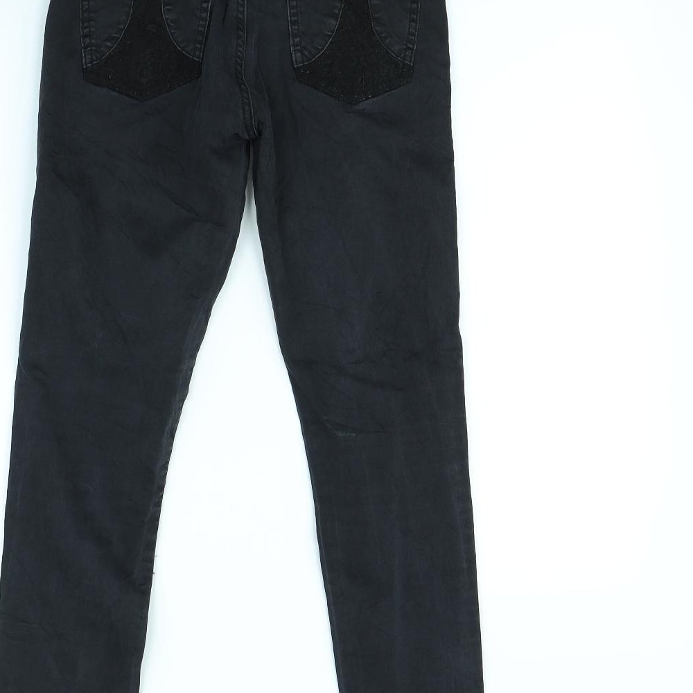 MOTIVI Womens Black   Skinny Jeans Size 26 in L29 in