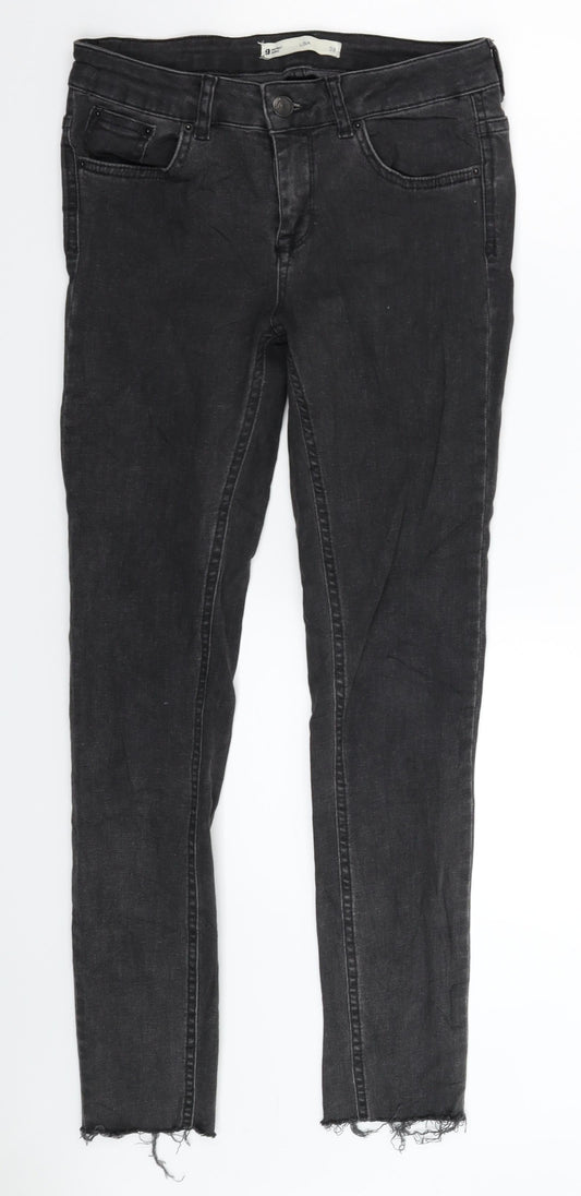Gina Tricot Womens Black  Denim Jegging Jeans Size 28 in L26 in