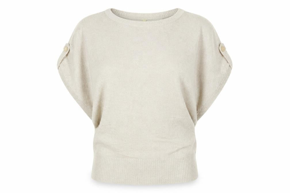 Miso Womens Beige   Pullover Jumper Size 8
