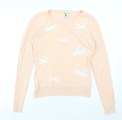 Preloved Yumi Womens Pink   Pullover Jumper Size S - Front