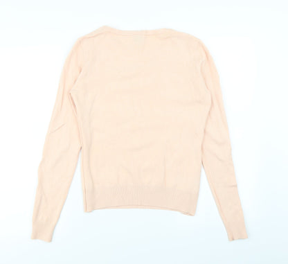 Preloved Yumi Womens Pink   Pullover Jumper Size S - Back