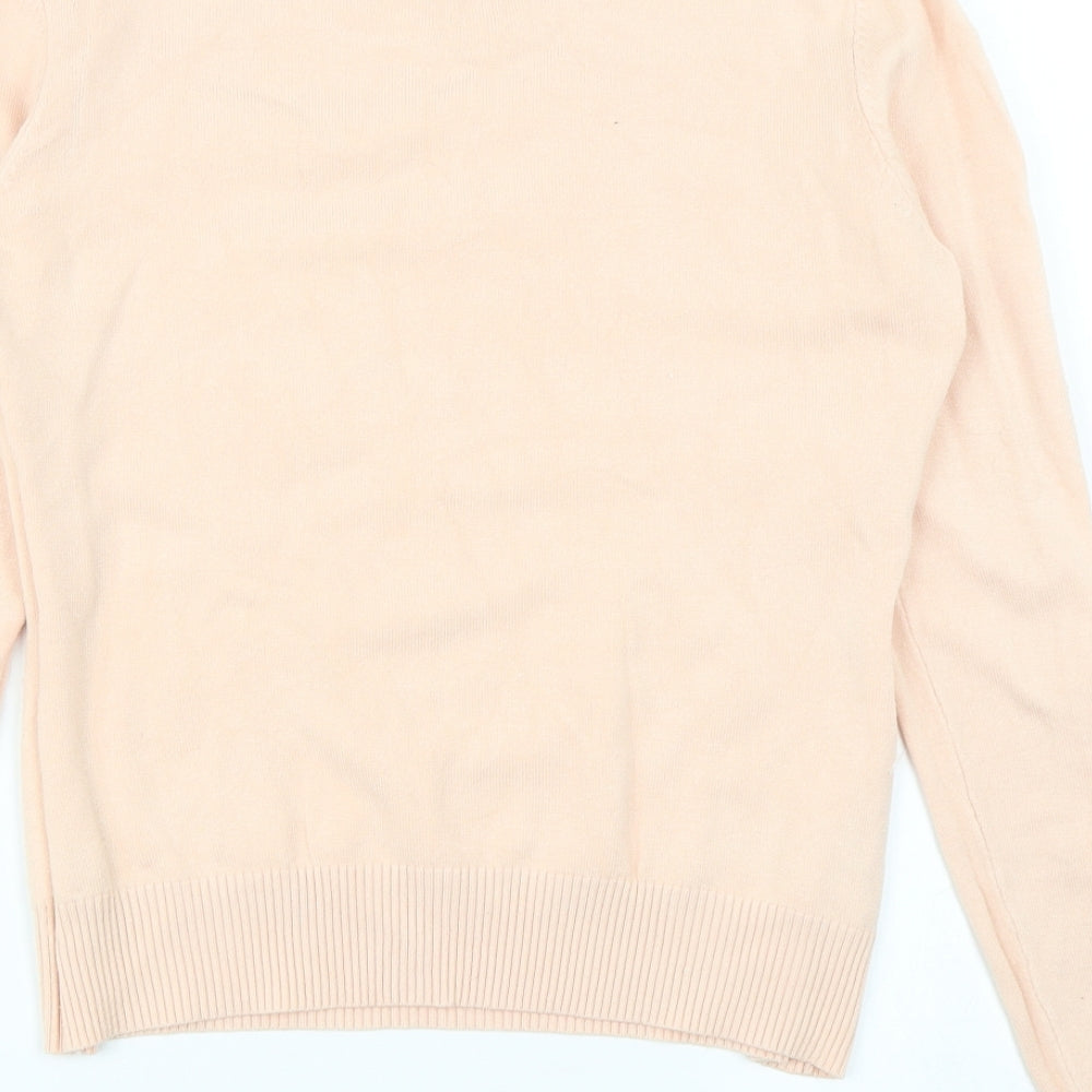 Yumi Womens Pink   Pullover Jumper Size S