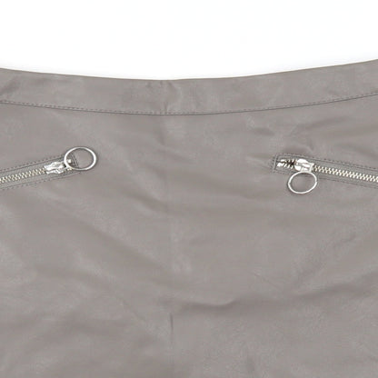 Primark Womens Brown   A-Line Skirt Size 8