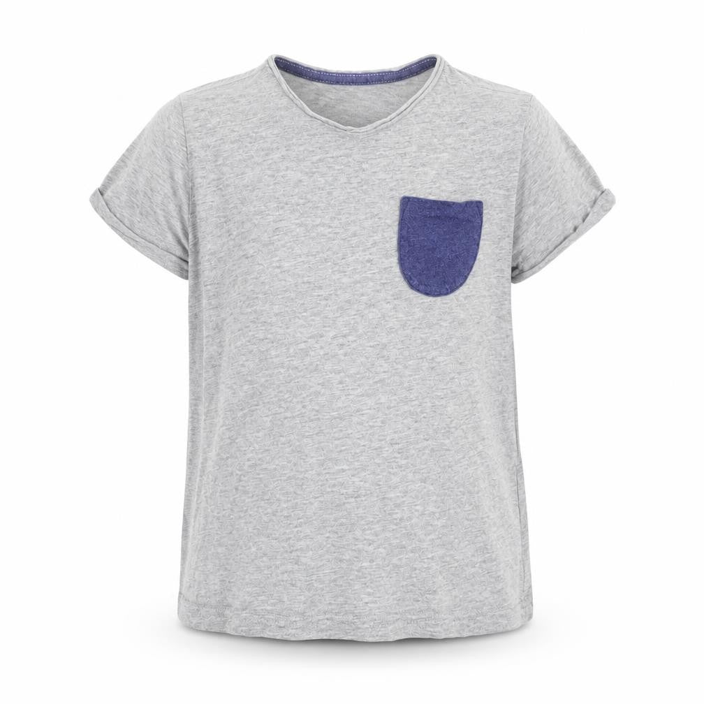 Milkshake Boys Grey  Jersey Basic T-Shirt Size 6 Years