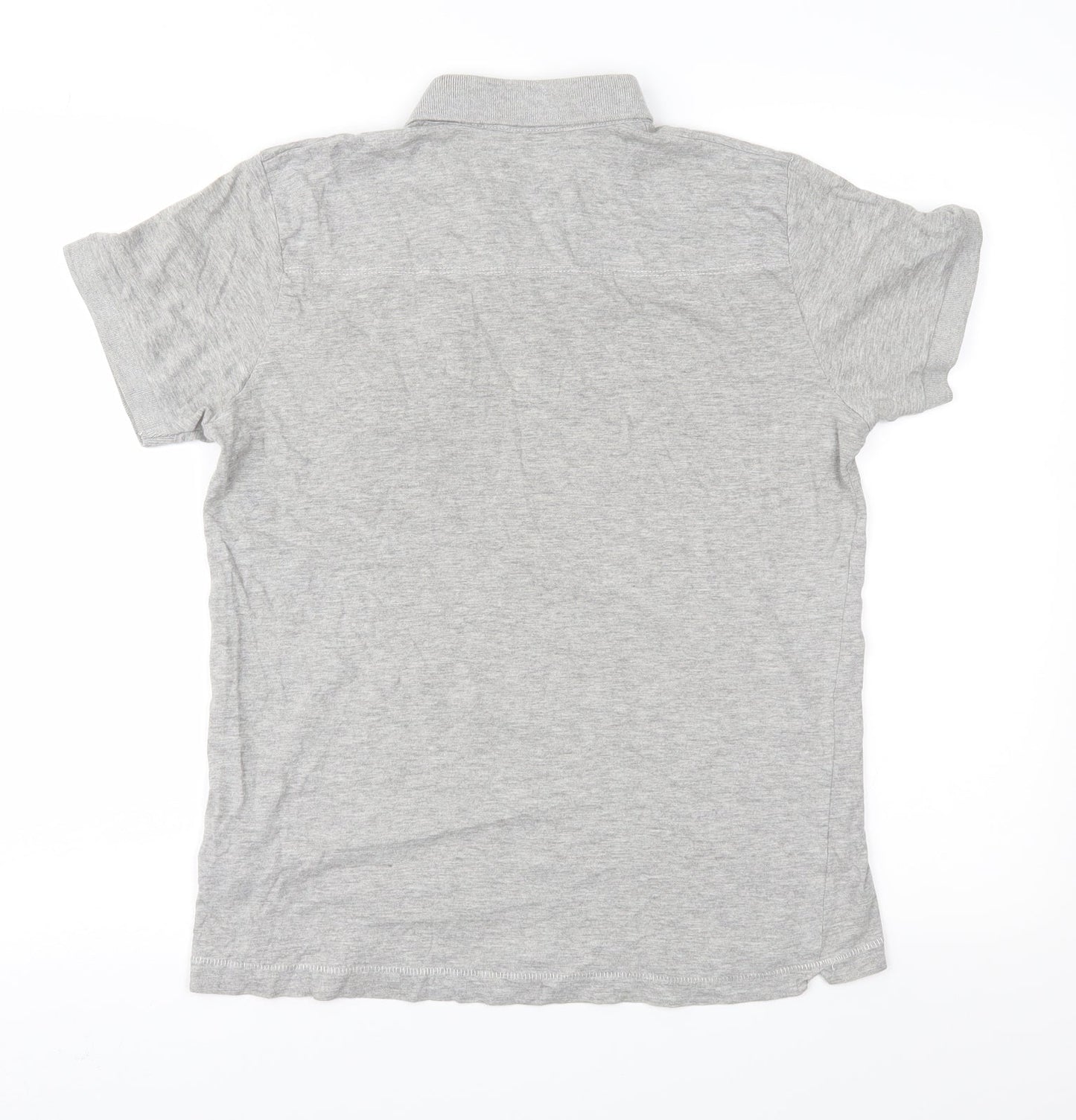French Connection Mens Grey    Polo Size S