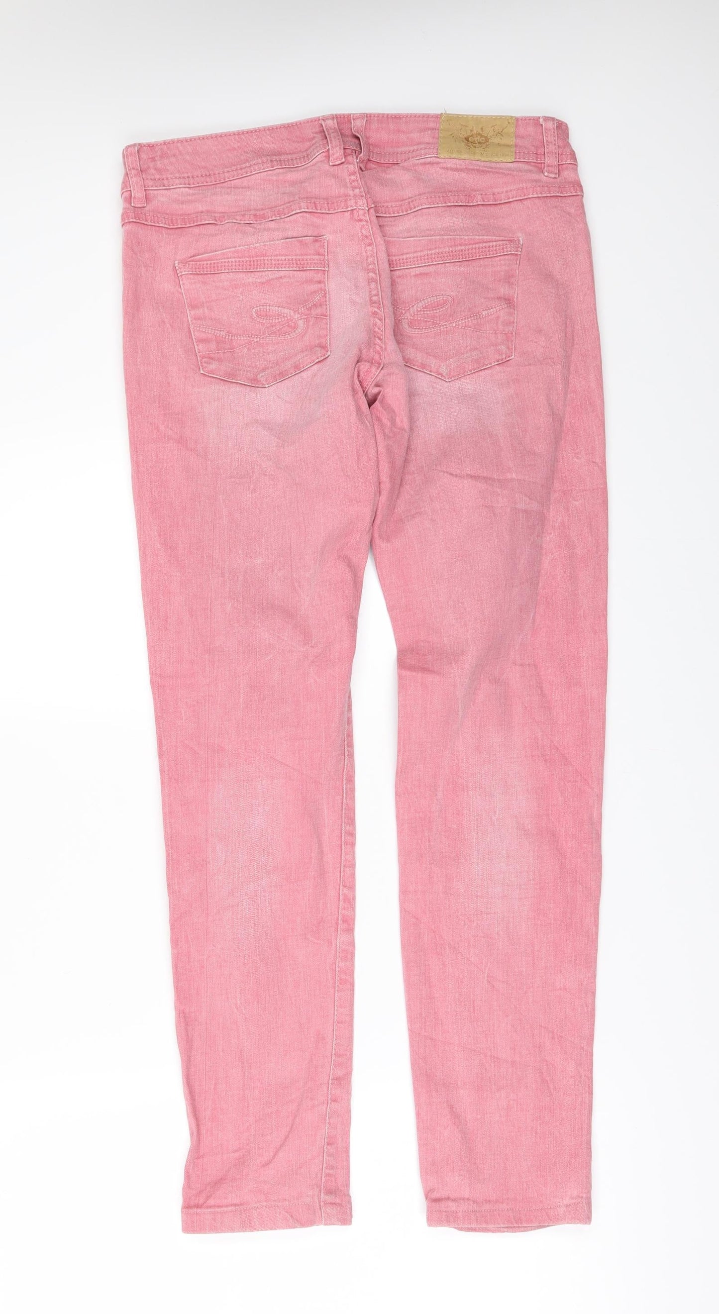 Esprit Womens Pink  Denim Skinny Jeans Size 28 in L30 in