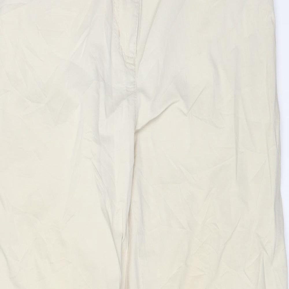Toni Womens Beige   Chino Trousers Size 14 L26 in