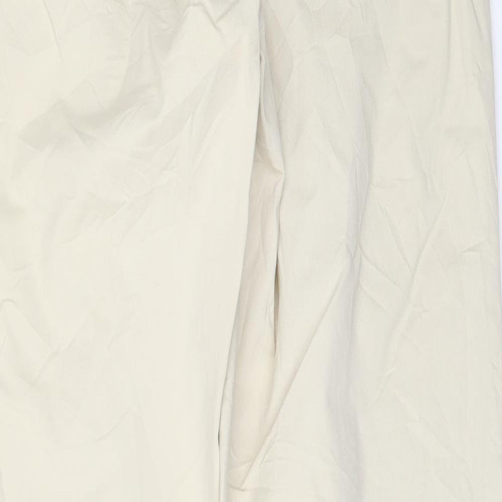 Toni Womens Beige   Chino Trousers Size 14 L26 in