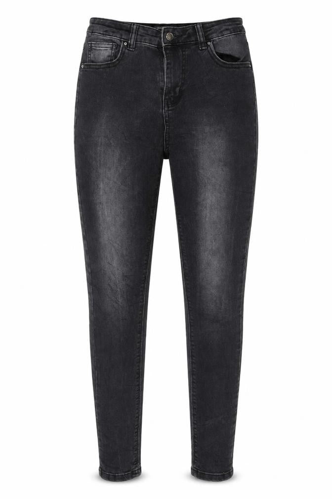 Denim & Co. Womens Black  Denim Skinny Jeans Size 10 L31 in
