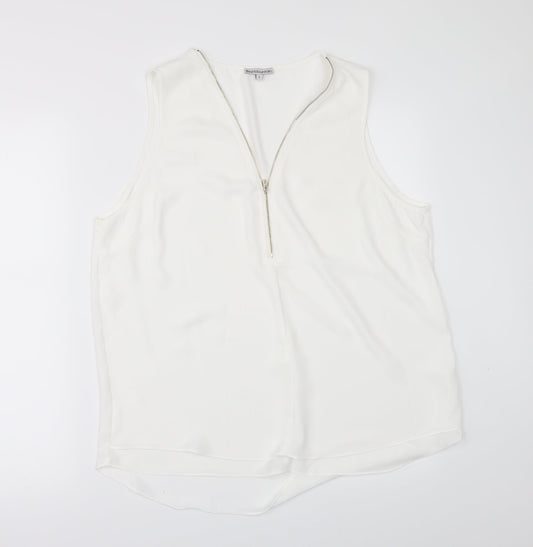 best moutain Womens Ivory   Tunic Blouse Size L