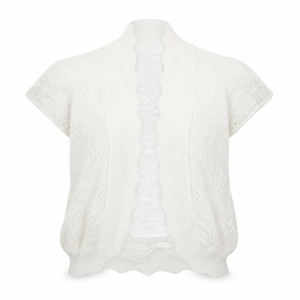 Be Beau Womens Ivory   Cardigan Jumper Size 8