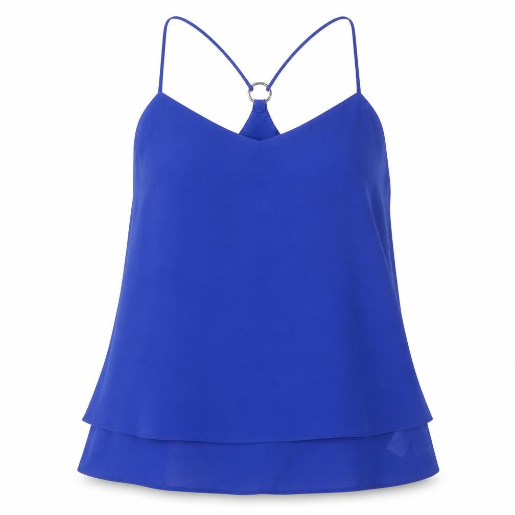 New Look Womens Blue   Basic Blouse Size 10