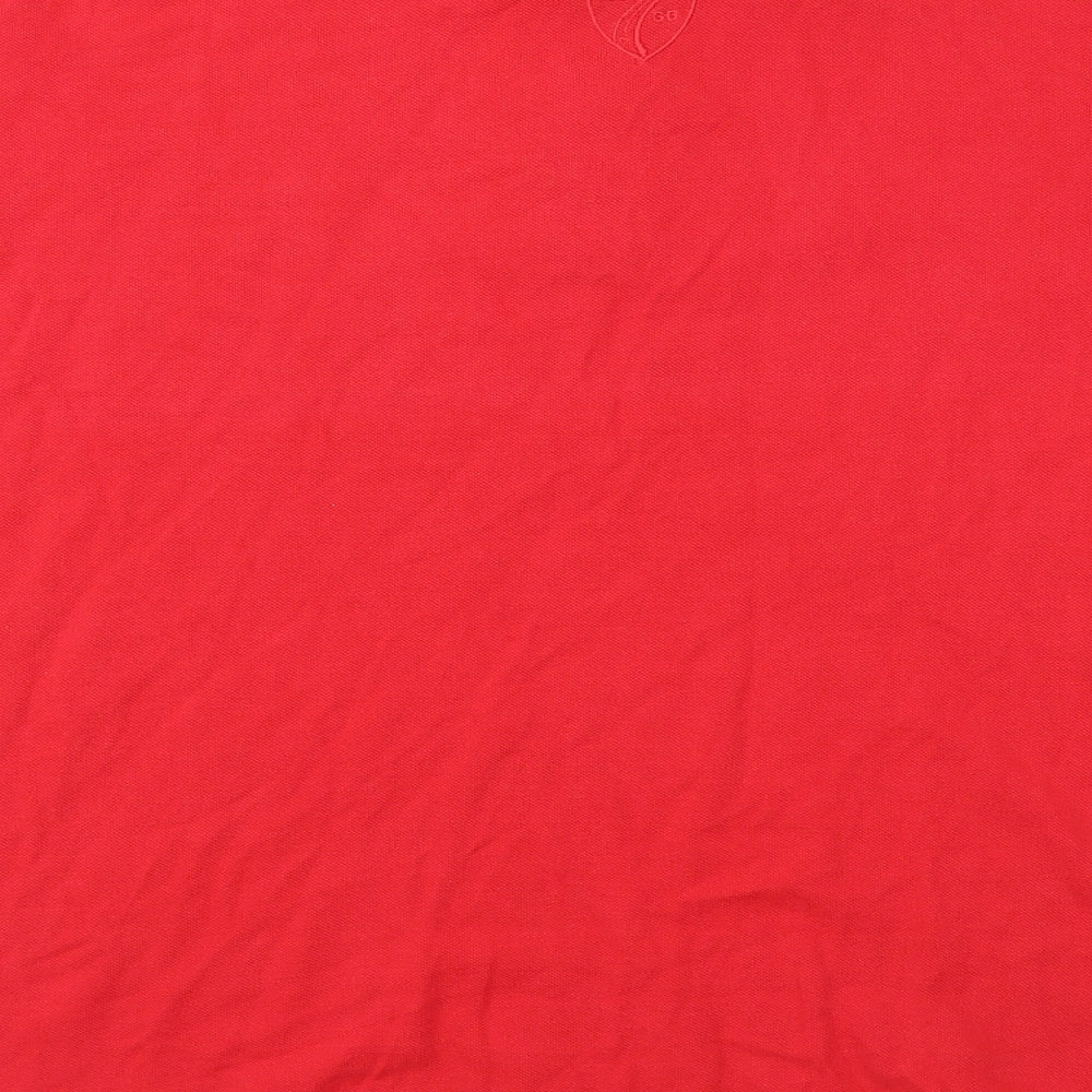 COTTON CLASSICS  Mens Red    Polo Size L