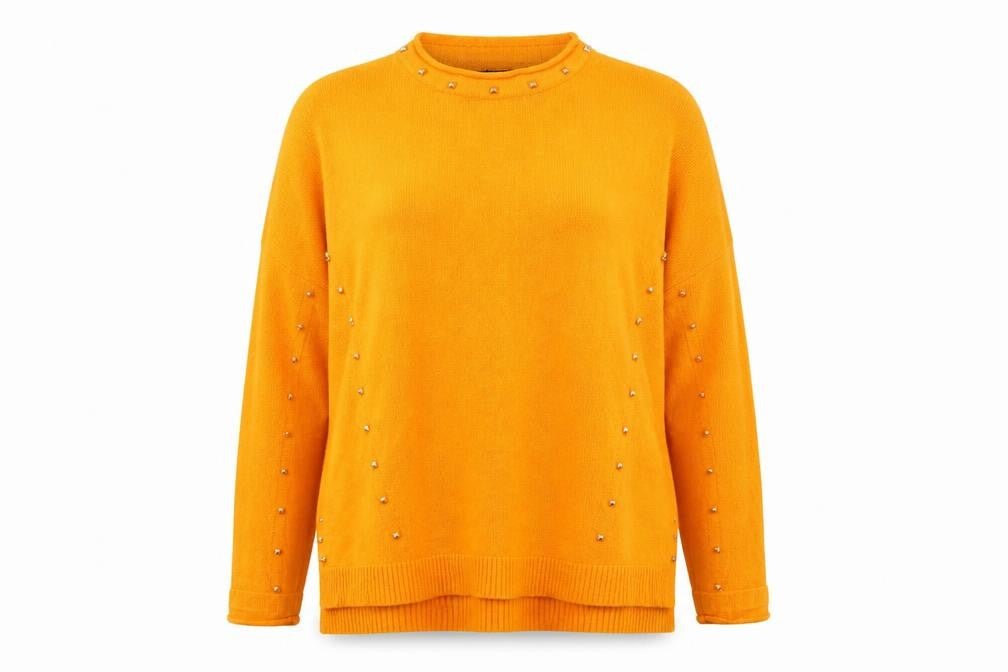 Star Womens Orange   Pullover Jumper Size 14