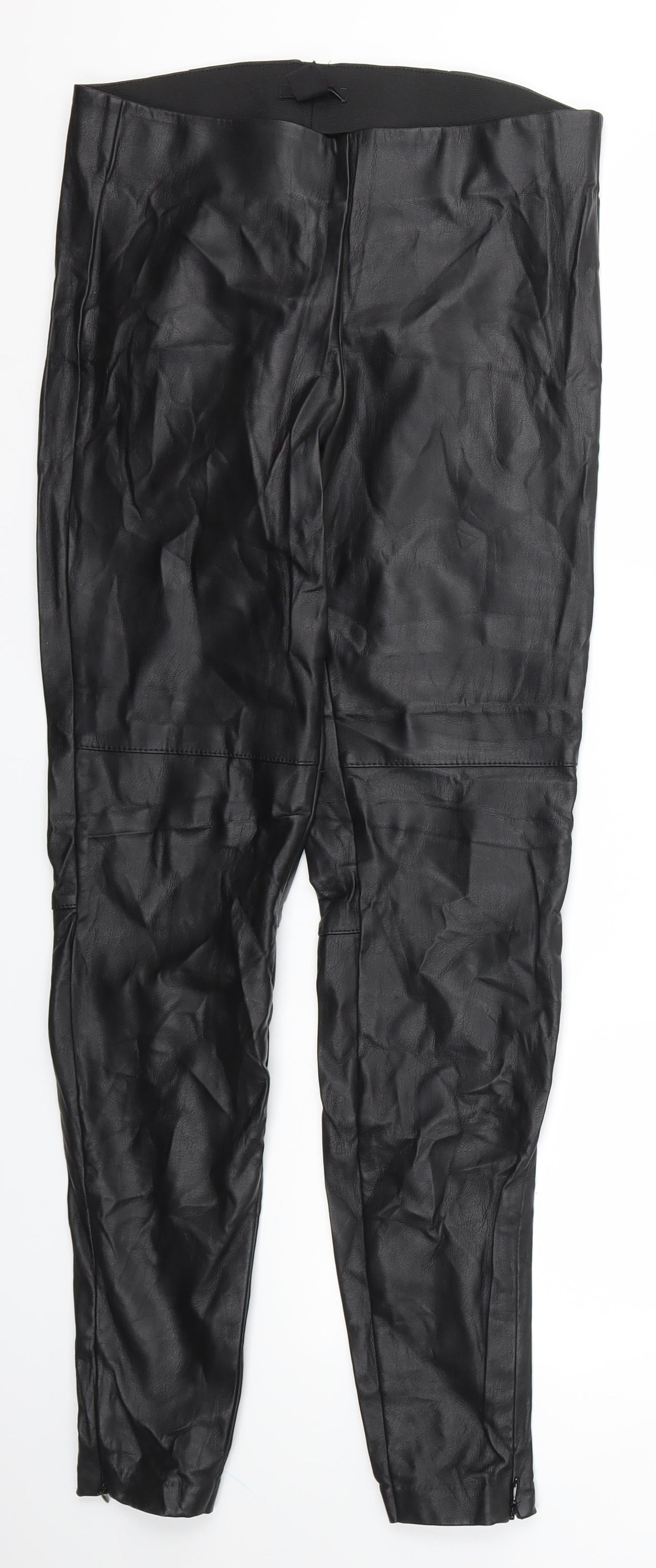 H&M Womens Black   Jegging Trousers Size 10 L30 in - Stretch waistband