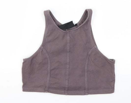 Couture Womens Purple   Basic T-Shirt Size M