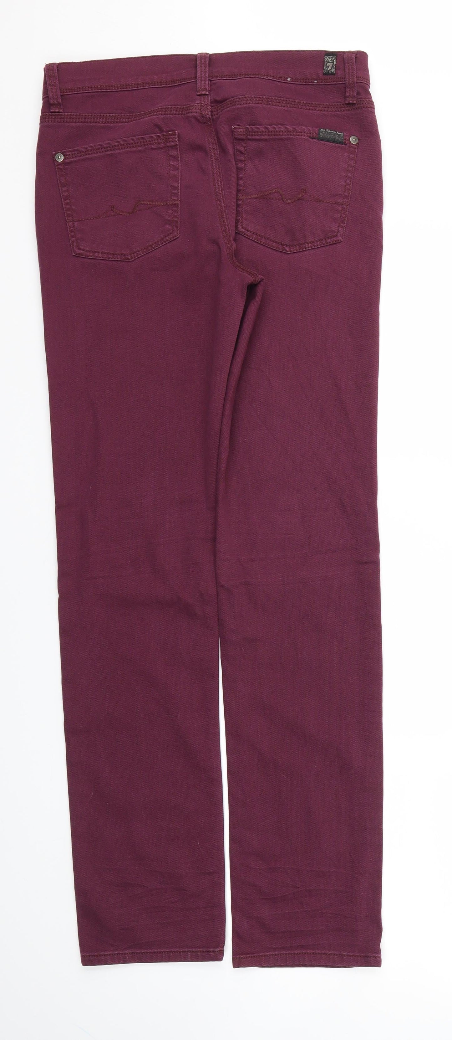Preworn Womens Pink   Straight Jeans Size 30 L30 in