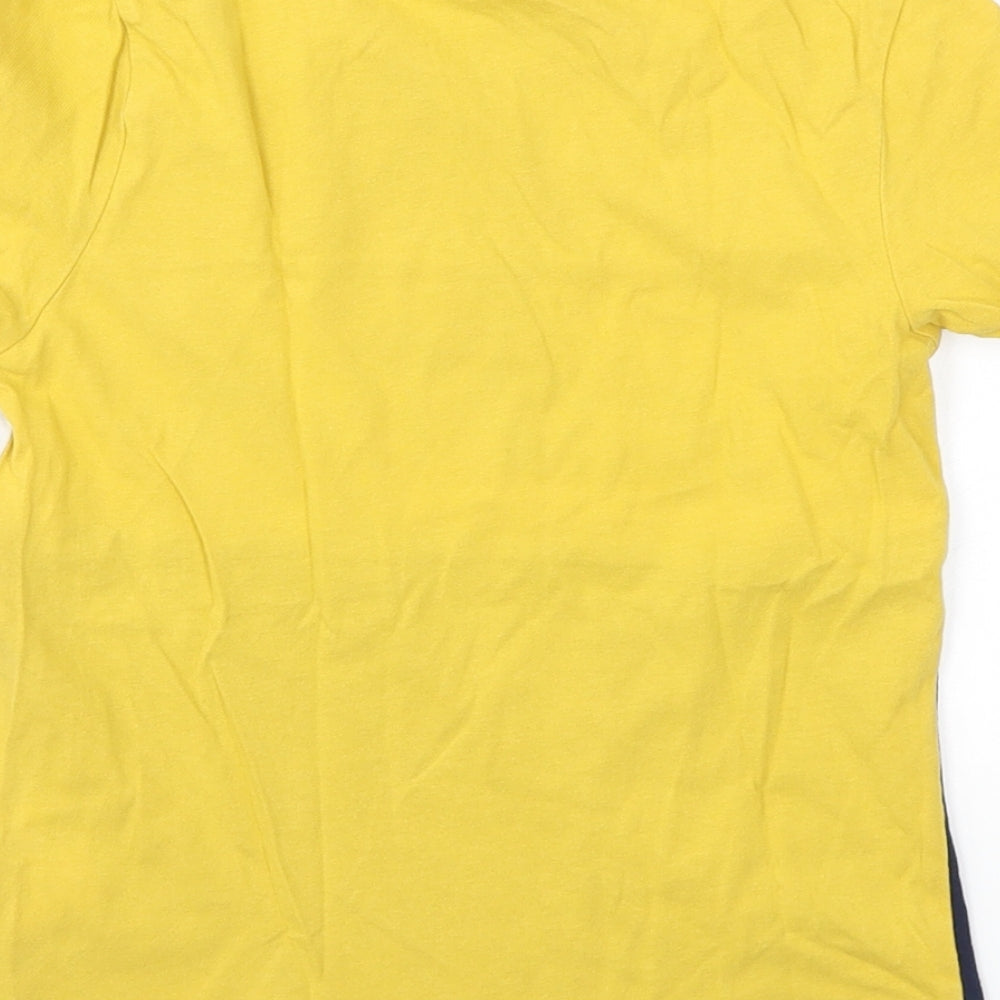 H&M Boys Yellow   Basic T-Shirt Size 5-6 Years