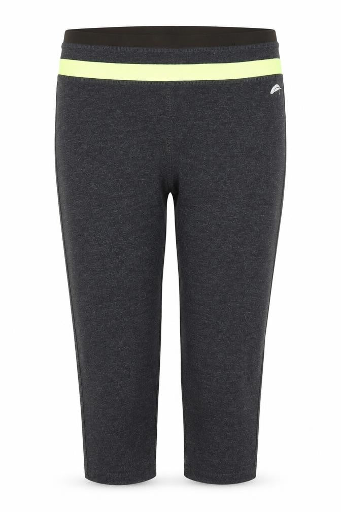 F&F Womens Grey   Capri Trousers Size S L20 in - Stretch waistband