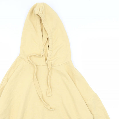 Preloved pull & bear Womens Yellow   Pullover Jumper Size 6 - Detail
