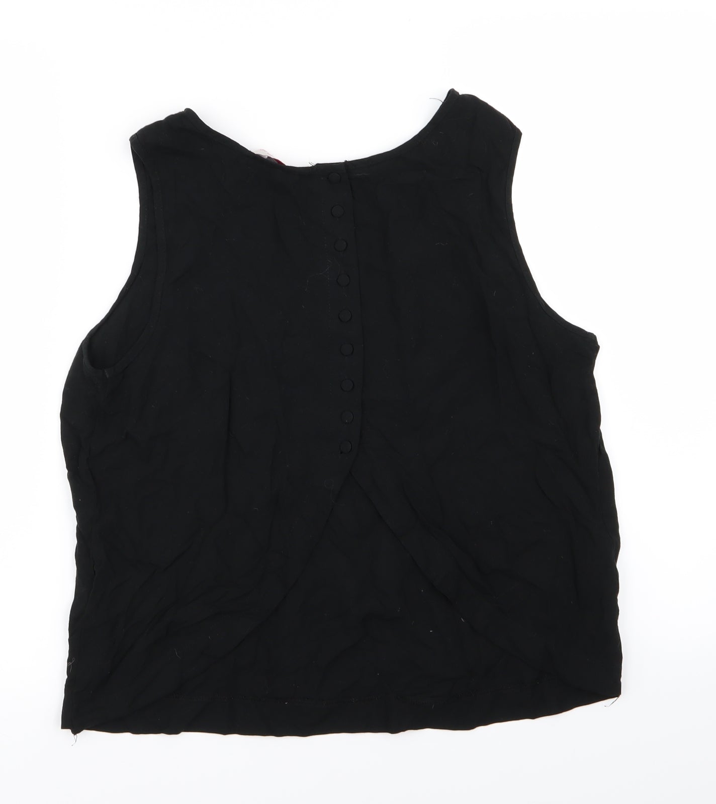 be beau Womens Black   Basic Tank Size 12