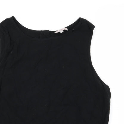 Preloved be beau Womens Black   Basic Tank Size 12 - Detail