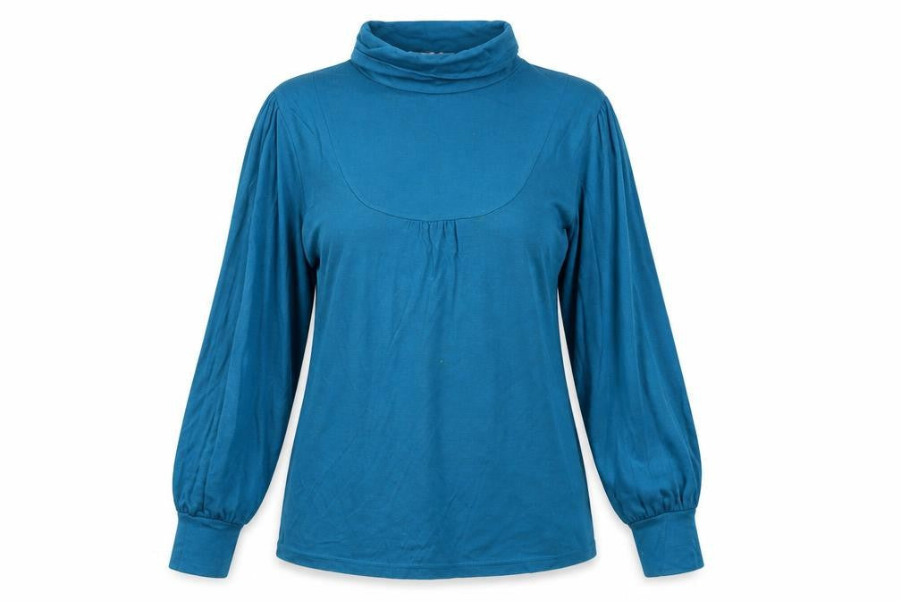 Wardrobe Womens Blue   Basic Blouse Size 14