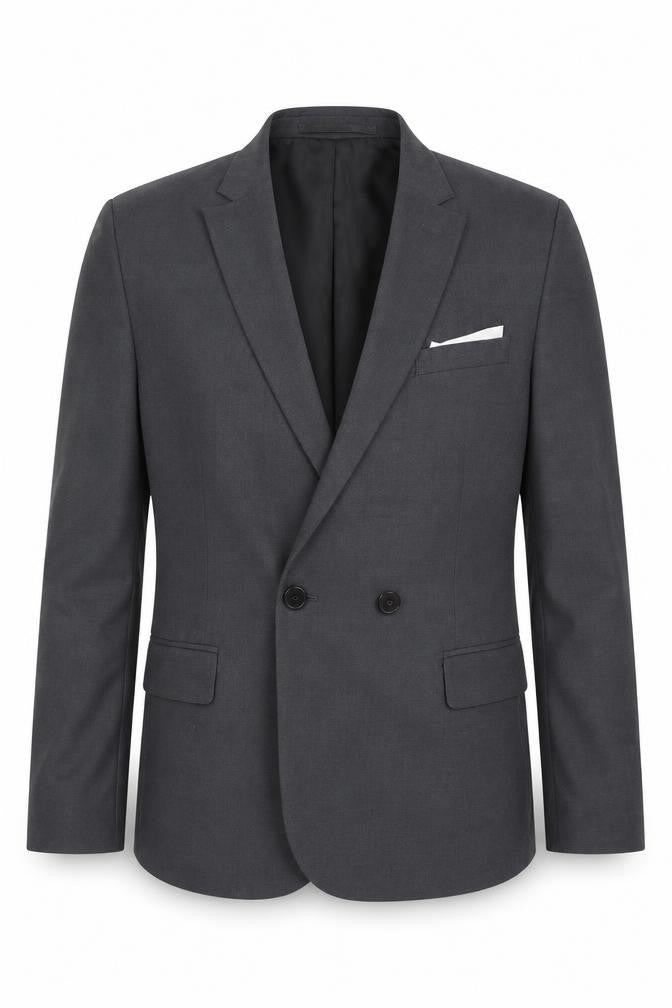 H&M Mens Grey   Jacket Suit Jacket Size 38