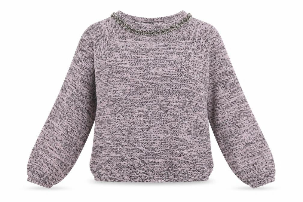 Topshop Womens Pink   Pullover Jumper Size 10  - chain